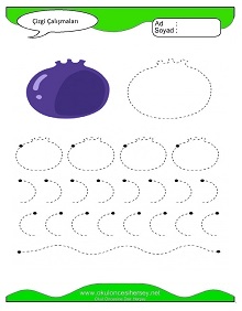 Çizgi Çalışma Sayfaları